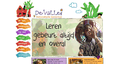 Desktop Screenshot of basisschooldevallei.nl